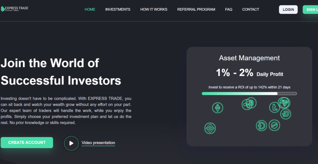 EXPRESS TRADE Review: Is EXPRESS TRADE Trustworthy or a Scam?