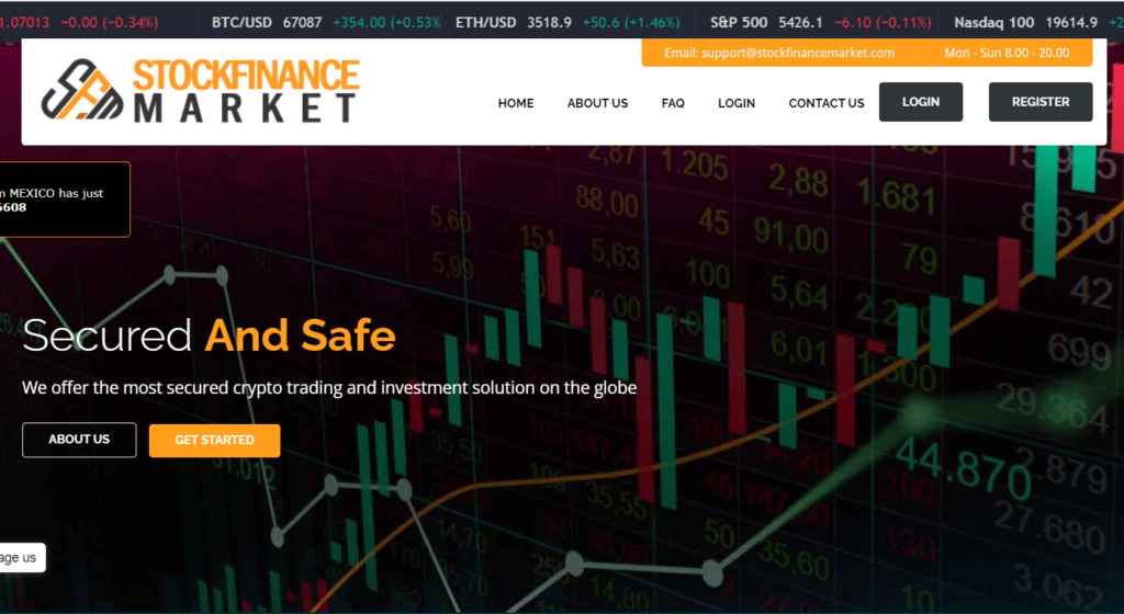 STOCKFINANCEMARKET Review: Is stockfinancemarket.com Trustworthy or a Scam?