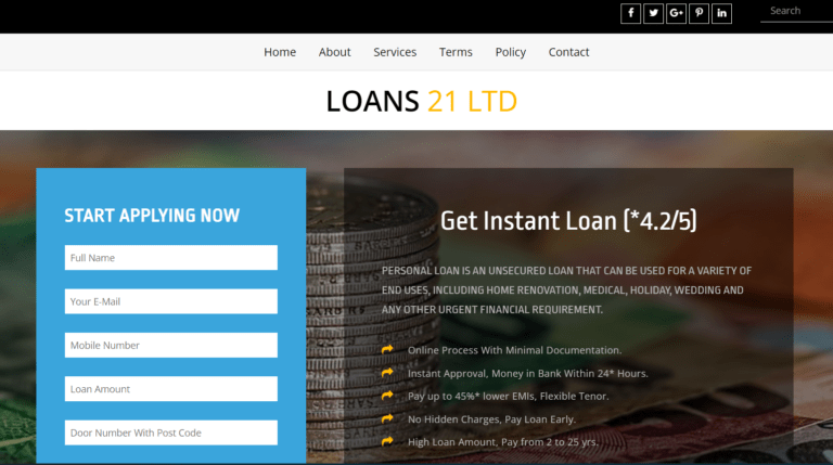 Loans21 Ltd